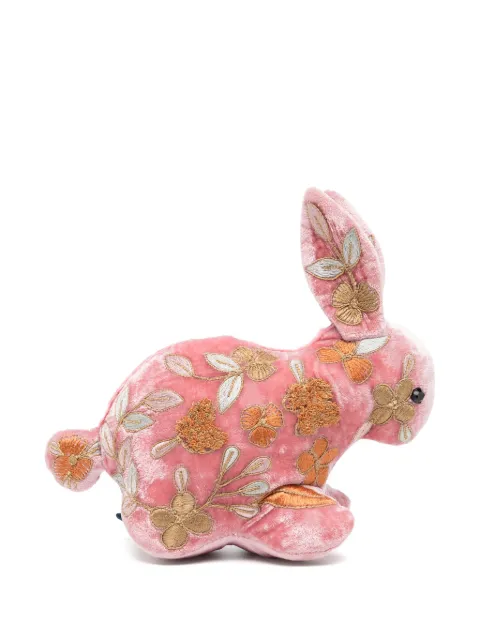 Anke Drechsel bunny embroidered soft toy Red 1005508