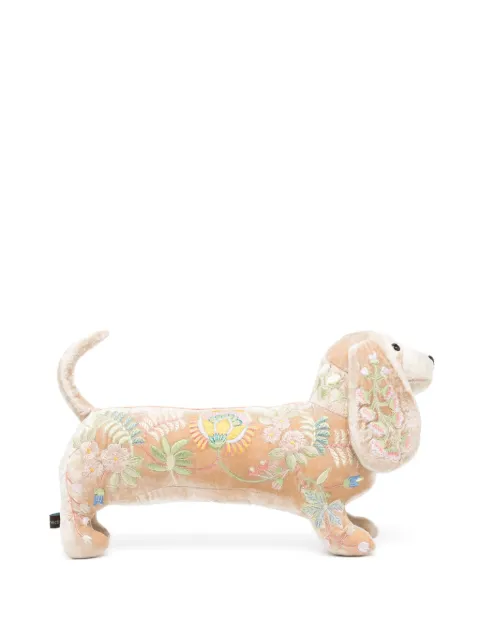 Anke Drechsel dachshund embroidered soft toy Brown 1004895