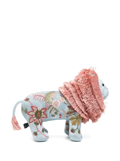 Anke Drechsel lion embroidered soft toy Blue 1000268