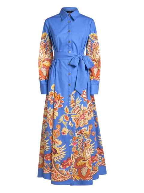 ETRO printed dress Blue WRHA019599SP5F9