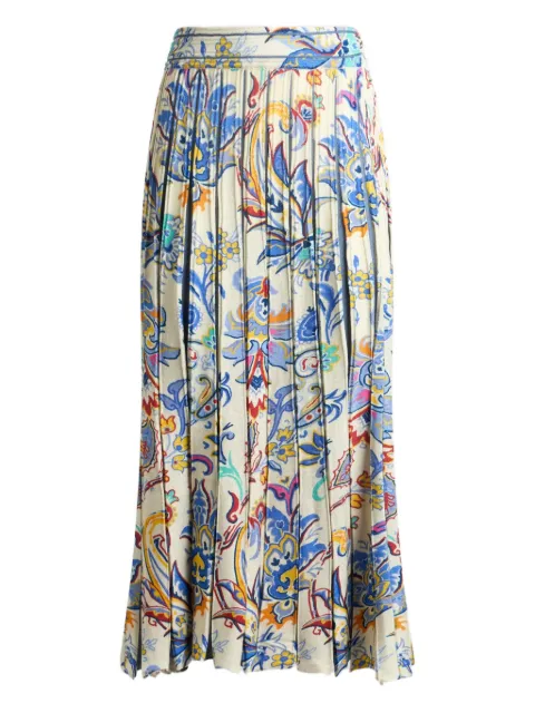 ETRO printed midi skirt Neutrals WRKB0022AV698
