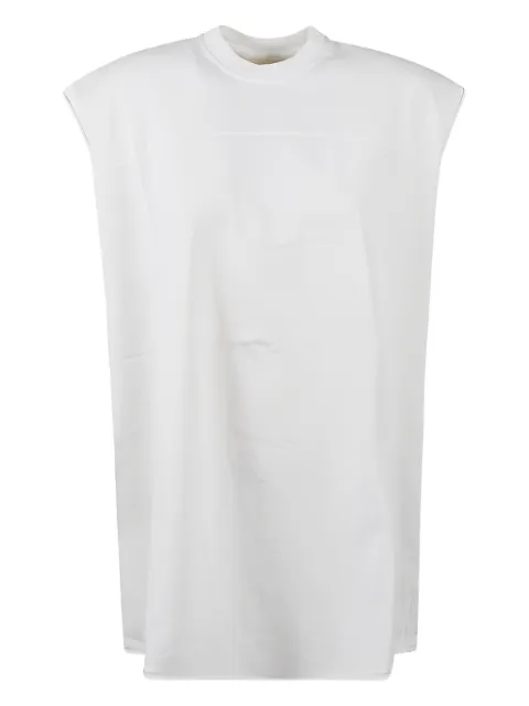 MORDECAI sleeveless back-striped tank top White 25E96MUJ10