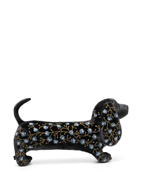 Anke Drechsel dachshund embroidered soft toy Grey 1005033