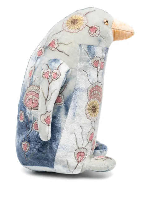 Anke Drechsel penguin big embroidered soft toy Blue 1005993