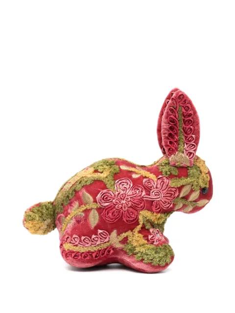 Anke Drechsel bunny embroidered soft toy Red 1003269