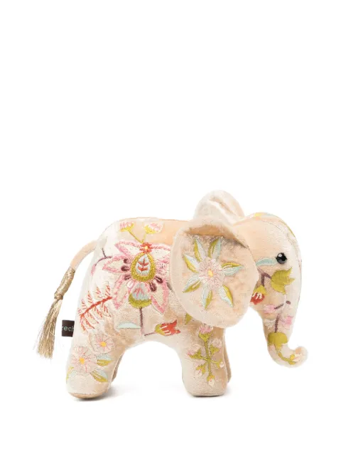 Anke Drechsel mini elephant embroidered soft toy Blue 1005934