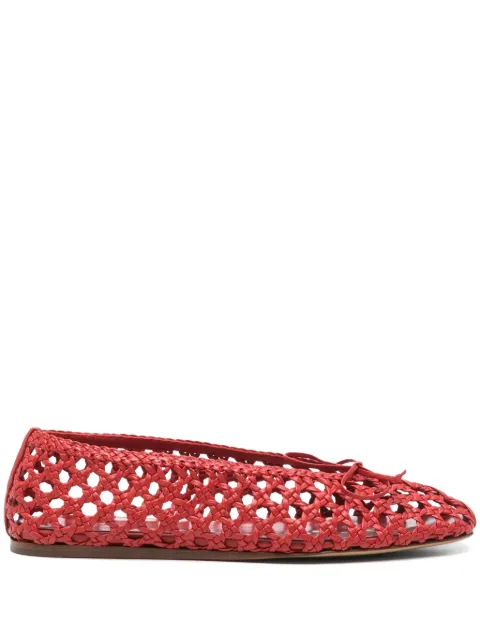 Le Monde Beryl Regency ballet flats Red REGWOVCRI