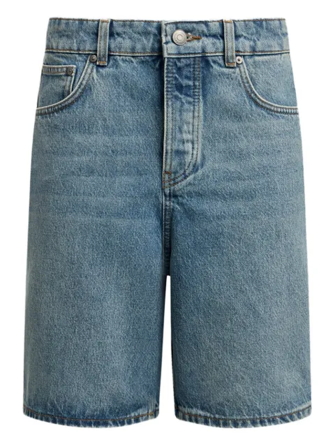 12 STOREEZ boyfriend denim shorts Blue 131333