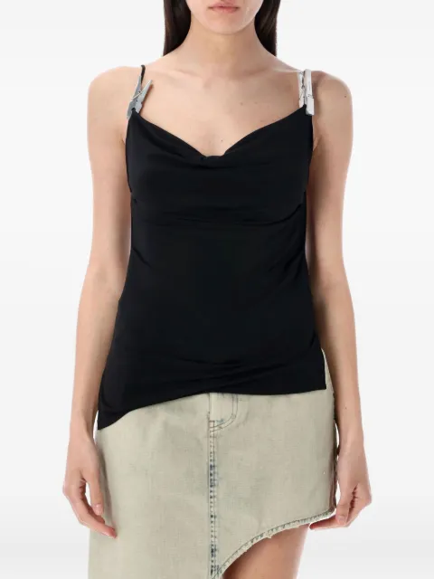 Coperni draped top Black COPT83F5022