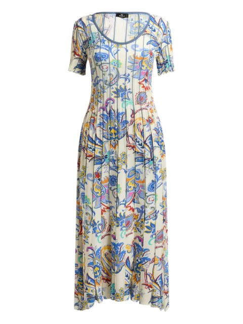 ETRO printed dress Neutrals WRKA0101AV698