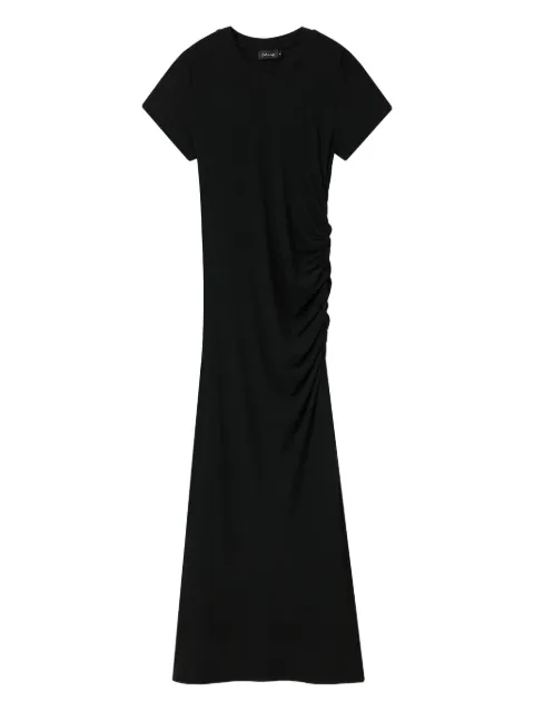 tout a coup ruched T-shirt dress Black S639AU5