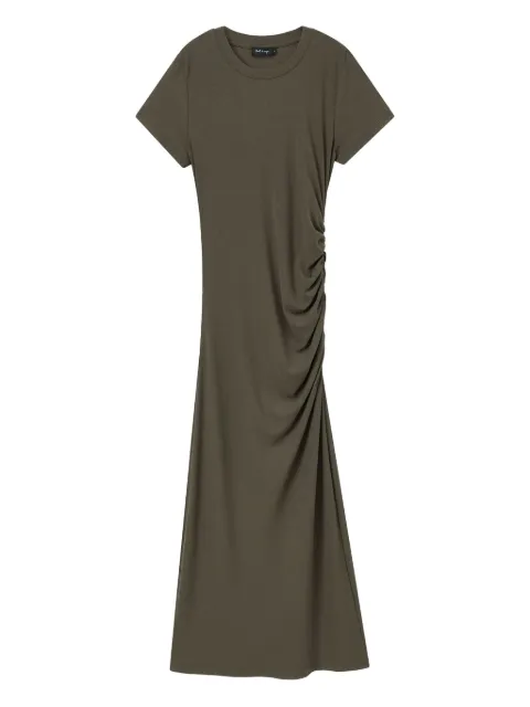 tout a coup ruched T-shirt dress Brown S639AU5
