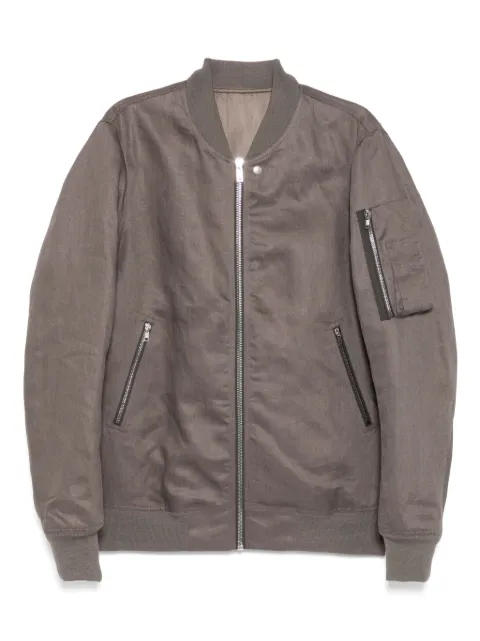 Rick Owens Classic flight jacket Grey RU01E5778TWL