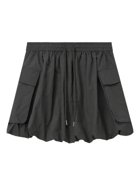 tout a coup pleated skirt Black S160AU5