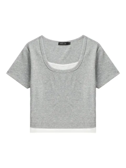 tout a coup layered t-shirt Grey S658AU5