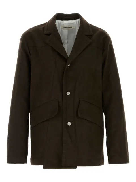 Namacheko Moleskin cotton blazer Brown NW24303N1004W7000