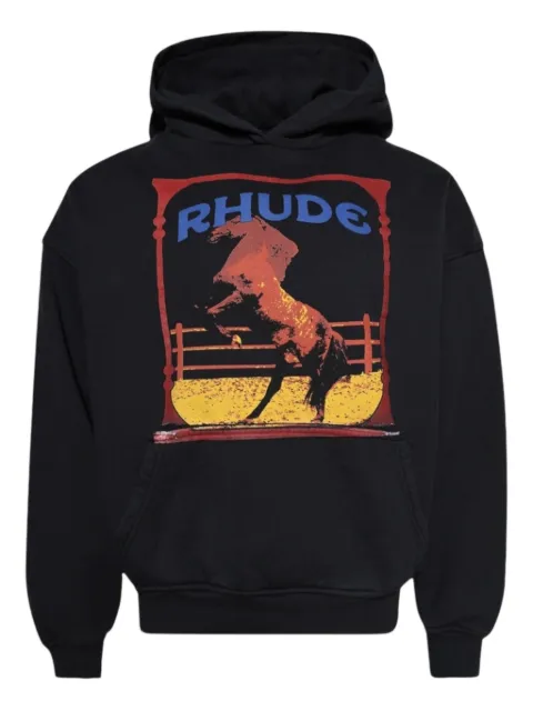 RHUDE Cadre hoodie Black RHSS25HO05012