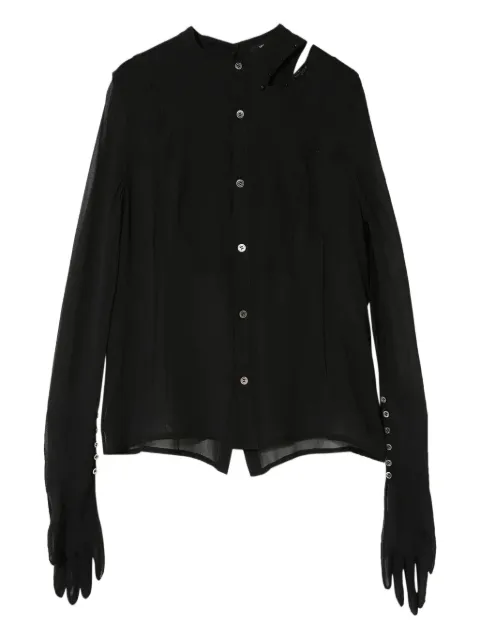 Undercover silk shirt Black UC1C1403