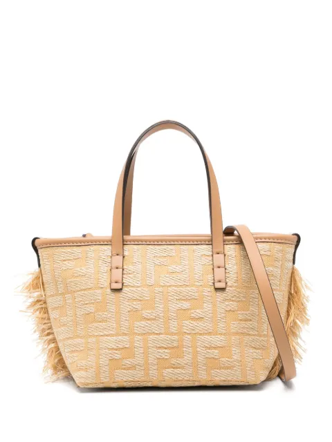 FENDI mini Roll tote bag Neutrals 8BS096AV23