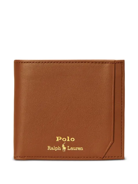 Polo Ralph Lauren billfold coin wallet Brown 405963229002