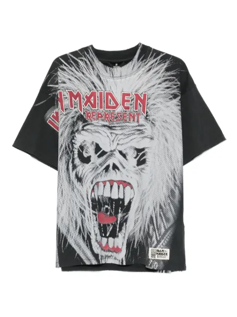 Represent x Iron Maiden British Metal T-shirt Black MLM100588