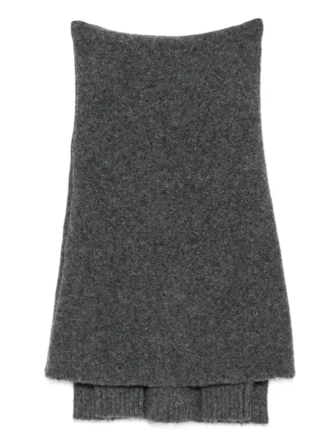 ENTIRE STUDIOS Bound off-shoulder sweater Grey ESWW2510068SM