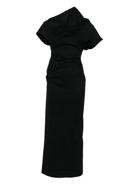 ENTIRE STUDIOS Flop high-neck midi dress Black ESWW256028BL