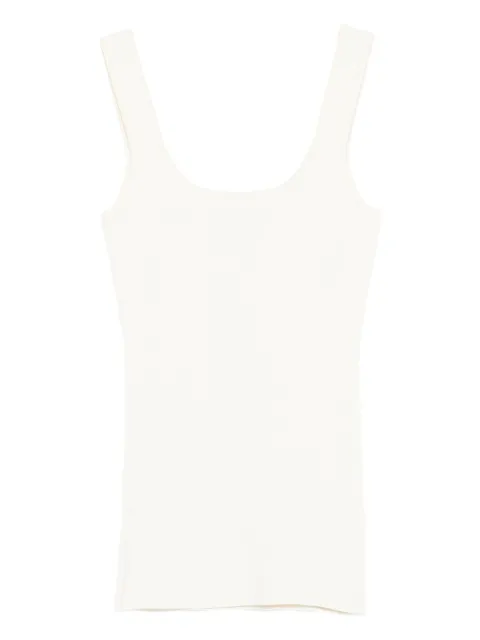 ENTIRE STUDIOS squared-neck tank top White UNW2511068OW