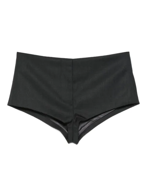 ENTIRE STUDIOS low-rise shorts Grey ESWS255003DM