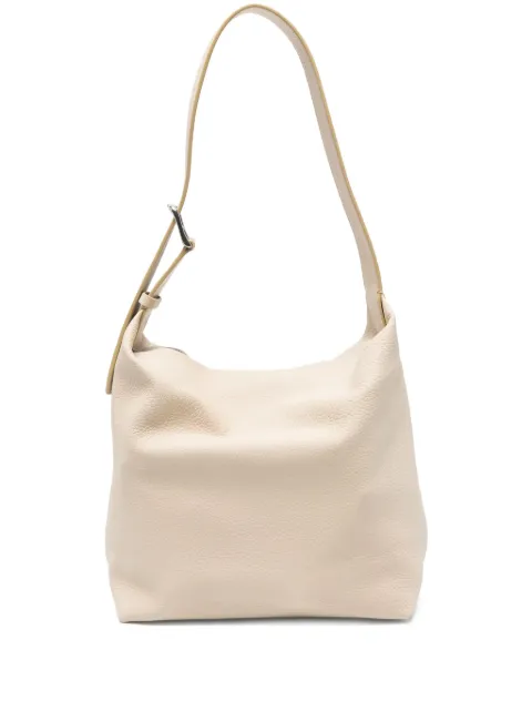 The Row Isa buckle-fastening leather shoulder bag Neutrals W1809L611