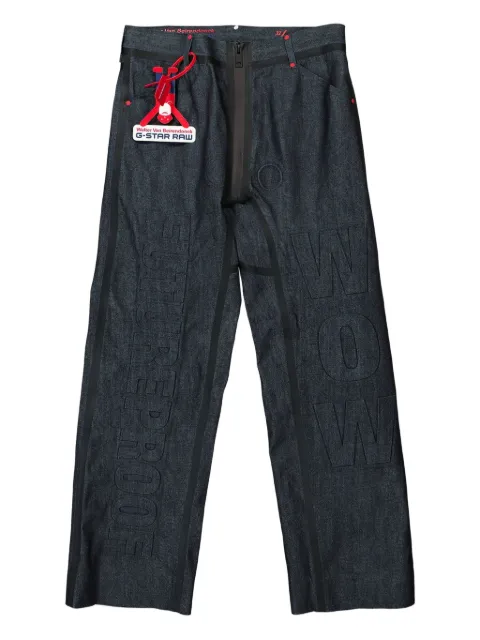 Walter Van Beirendonck x G-Star Raw embellished jeans Blue D26531B988001