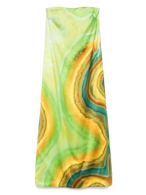 ALEMAIS Iris gown Green 4661D