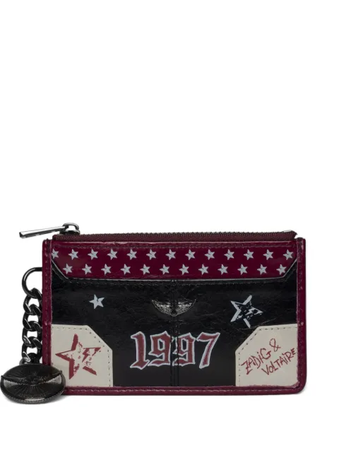 Zadig&Voltaire Sunny Card Punk wallet Black LWSG03676