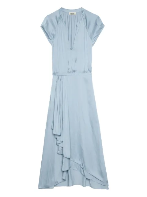 Zadig&Voltaire Randall midi dress Blue WWDR01358