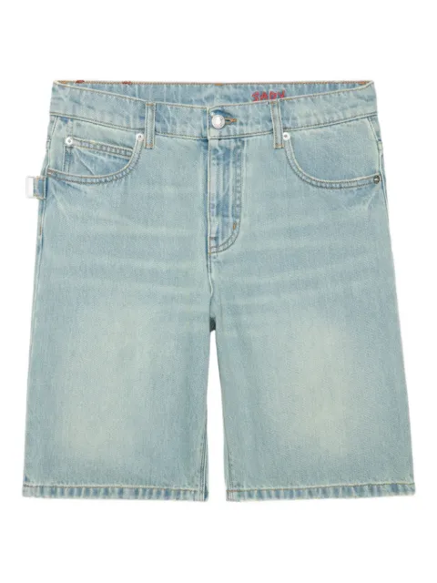 Zadig&Voltaire Sady denim bermuda shorts Blue WWBS01161