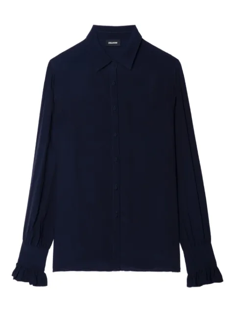 Zadig&Voltaire Thely shirt Blue WWSH02272