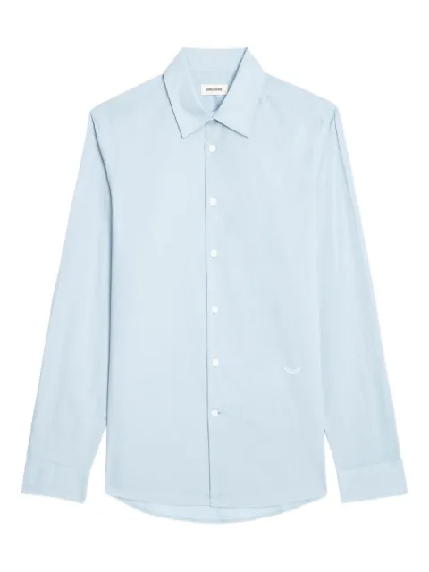 Zadig&Voltaire Sid shirt Blue WMSH01351