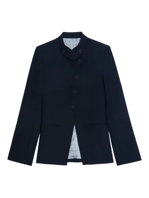 Zadig&Voltaire Verysa navy asymmetrical blazer Blue WWBL01944