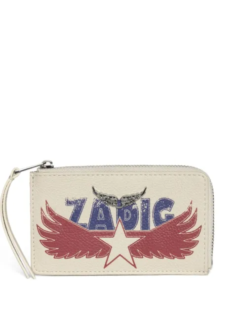 Zadig&Voltaire Gl America card holder Neutrals LWSG03684