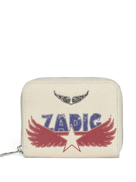Zadig&Voltaire mini Gl America wallet Neutrals LWSG03701
