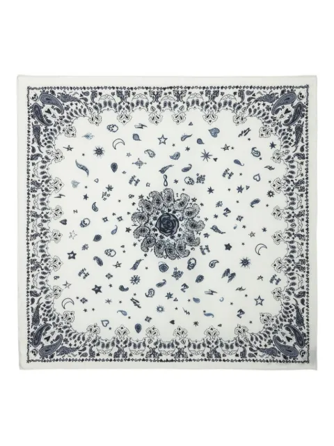 Zadig&Voltaire Debbie bandana White OWSC01505