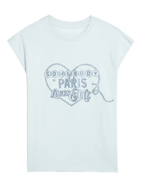 Zadig&Voltaire Cloe T-shirt Blue JWTT01270