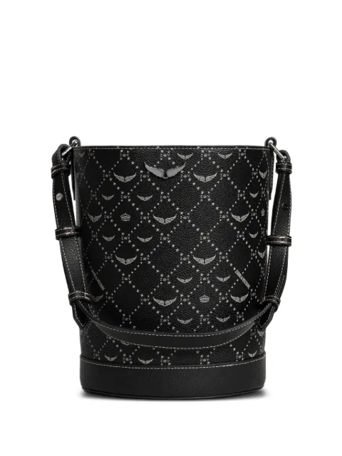 Zadig&Voltaire logo-print bucket hat Black LWBA04020
