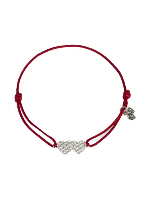Zadig&Voltaire Zadig link heart strass bracelet Silver OWJW01758
