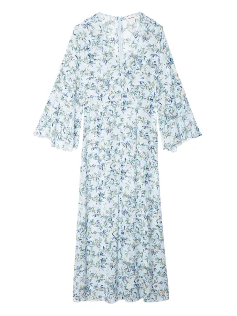 Zadig&Voltaire Rasato maxi dress Blue WWDR02535