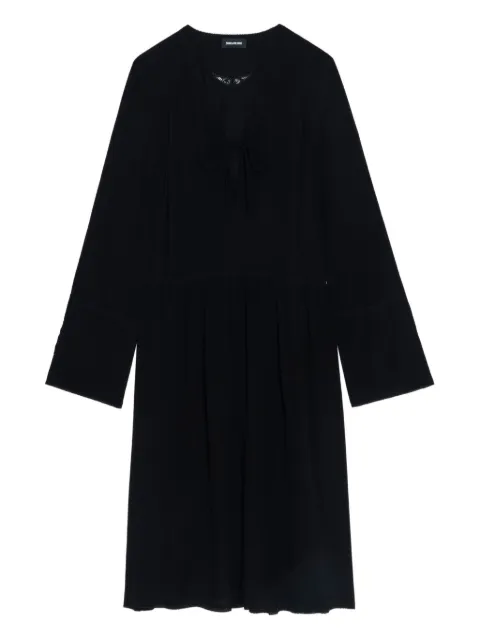 Zadig&Voltaire Rinas midi dress Black WWDR02597