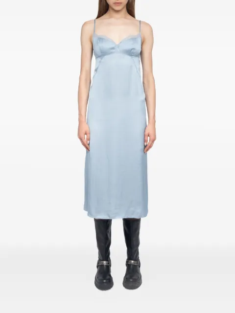 Zadig&Voltaire Rialta midi dress Blue WWDR02549