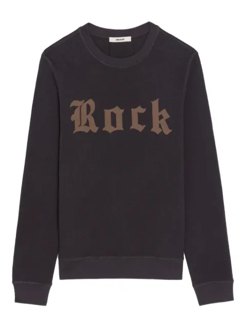 Zadig&Voltaire Stony cotton sweatshirt Grey JMSS01308