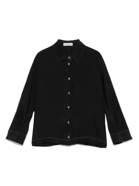Prada Pre-Owned 2000s silk shirt Black PR280NO