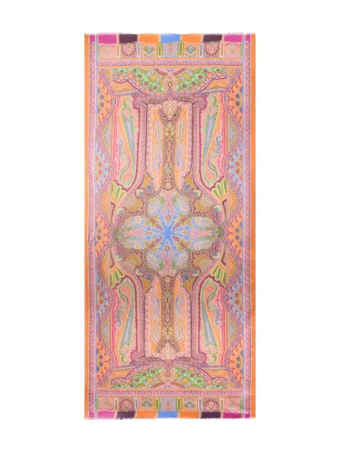ETRO paisley-print scarf Orange MATA0007AKB45